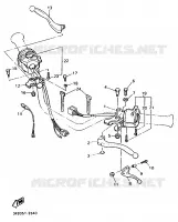 STUURSCHAKELAAR / HEVEL voor Yamaha SR500 1995
