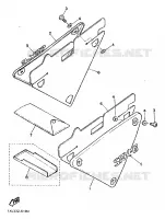 ZIJKUIPDEEL voor Yamaha SRX600 1987