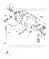 OLIE RESERVOIR voor Yamaha SRX600 1987