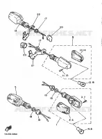 KNIPPERLICHT voor Yamaha SRX600 1987