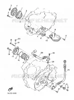 OLIEPOMP voor Yamaha SRX600 1987