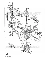 CARBURATEUR  voor Yamaha SRX600 1987