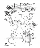 ELECTRISCH 1 voor Yamaha SRX600H (33.1KW 1986