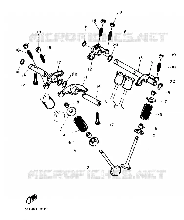 KLEPPEN Yamaha MOTO 660 1997 SZR  SZR660
