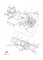 CILINDERKOP voor Yamaha CRYPTON 135 X 2007