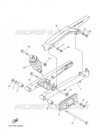 ACHTERBRUG / SCHOKBREKER voor Yamaha CRYPTON 135 X 2007