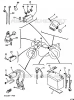 ELECTRISCH 1 voor Yamaha TDM850 1992
