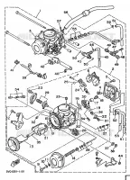 CARBURATEUR  voor Yamaha TDM850 1993