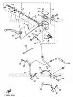 POMP VOOR voor Yamaha TDM850 1999