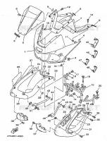 KAP 1 voor Yamaha TDM850 1999
