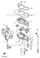 TELLERSET voor Yamaha TDM850H (57KW) 1992