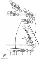 KLEPPEN voor Yamaha TDM850H (57KW) 1992