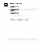 * CATALOG PREFACE * voor Yamaha TDM900 2007