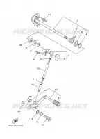 SCHAKEL STANG / PEDAAL voor Yamaha TDM900 2007