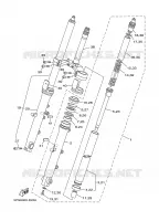 VOORVORK voor Yamaha TDM900 2007