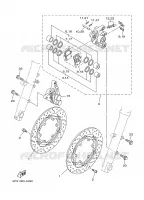 REMKLAUW VOOR voor Yamaha TDM900 2007