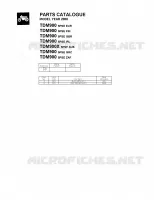* CATALOG PREFACE * voor Yamaha TDM900 2008