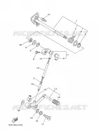 SCHAKEL STANG / PEDAAL voor Yamaha TDM900 2008