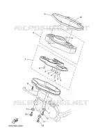 TELLERSET voor Yamaha TDM900 2008
