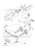 KOPLAMP voor Yamaha TDM900 2008
