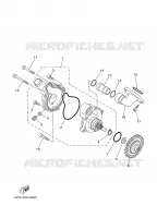 WATERPOMP / SLANGEN voor Yamaha TDM900 2008