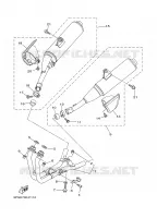 UITLAAT voor Yamaha TDM900 2008