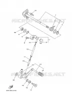 SCHAKEL STANG / PEDAAL voor Yamaha TDM900 2008