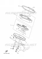 TELLERSET voor Yamaha TDM900 2008