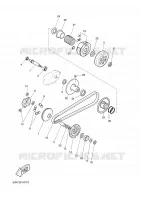 STARTMOTOR KOPPELINGS voor Yamaha BW'S 50 2003