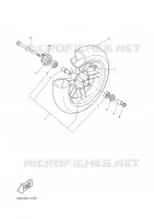 VOORWIEL voor Yamaha BW'S 50 2003