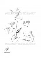 ELECTRISCH 1 voor Yamaha BW'S 50 2003