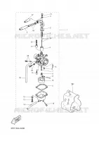 CARBURATEUR 2 voor Yamaha BW'S 50 2003