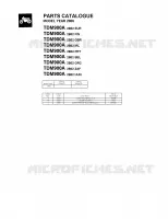* CATALOG PREFACE * voor Yamaha TDM900A 2006