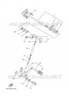 SCHAKEL STANG / PEDAAL voor Yamaha TDM900A 2006