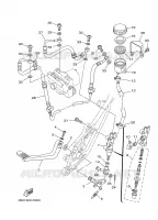 REMPOMP ACHTER voor Yamaha TDM900A 2006