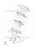 TELLERSET voor Yamaha TDM900A 2006