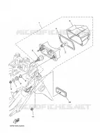 ACHTERLICHT voor Yamaha TDM900A 2006