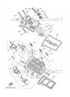 CILINDERKOP voor Yamaha TDM900A 2008