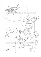 ZIJKUIPDEEL voor Yamaha TDM900A 2008