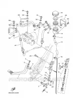 REMPOMP ACHTER voor Yamaha TDM900A 2008