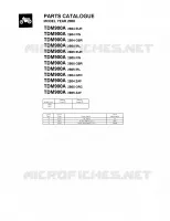 * CATALOG PREFACE * voor Yamaha TDM900A 2008