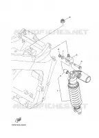 ACHTER SCHOKBREKER voor Yamaha TDM900A 2008