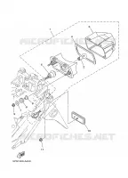 ACHTERLICHT voor Yamaha TDM900A 2008