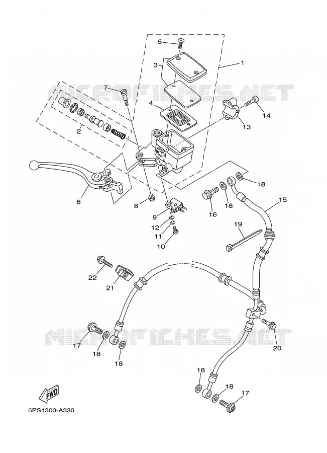 POMP VOOR Yamaha MOTO 900 2002 TDM  TDM900P