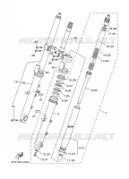 VOORVORK voor Yamaha TDM900R 2003