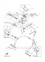POMP VOOR voor Yamaha TDM900T 2005