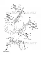 STANDAARD / VOETSTEUN voor Yamaha TDM900T 2005