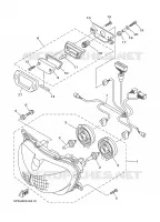 KOPLAMP voor Yamaha TDM900T 2005