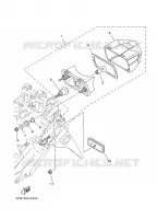 ACHTERLICHT voor Yamaha TDM900T 2005
