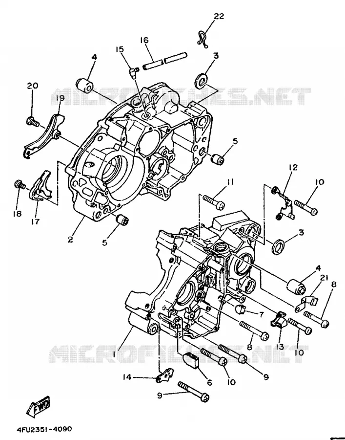 CARTERDELEN Yamaha MOTO 125 1999 TDR  TDR125